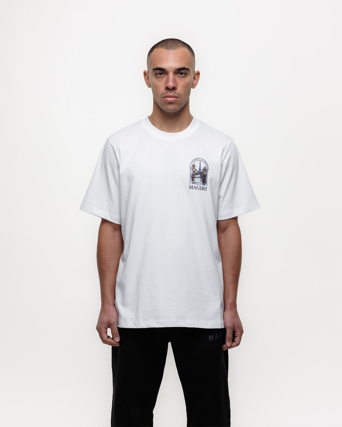 MAGIRI Archway Printed White T-Shirt